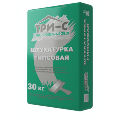Штукатурка гипсовая Три - С, 30кг