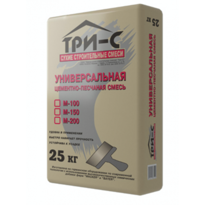 Универсальная ЦПС Три - С, М-200 25кг